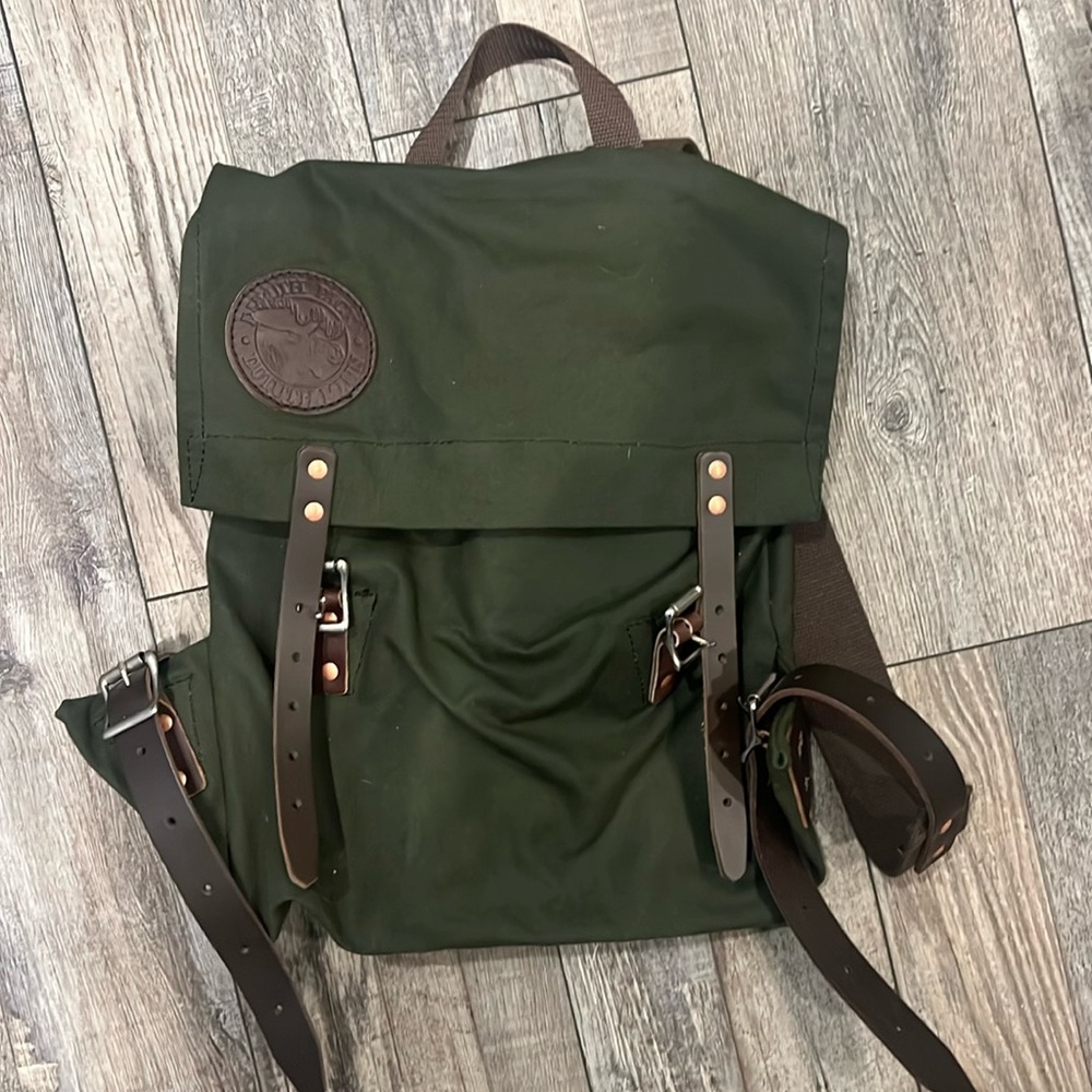 Duluth Pack backpack.